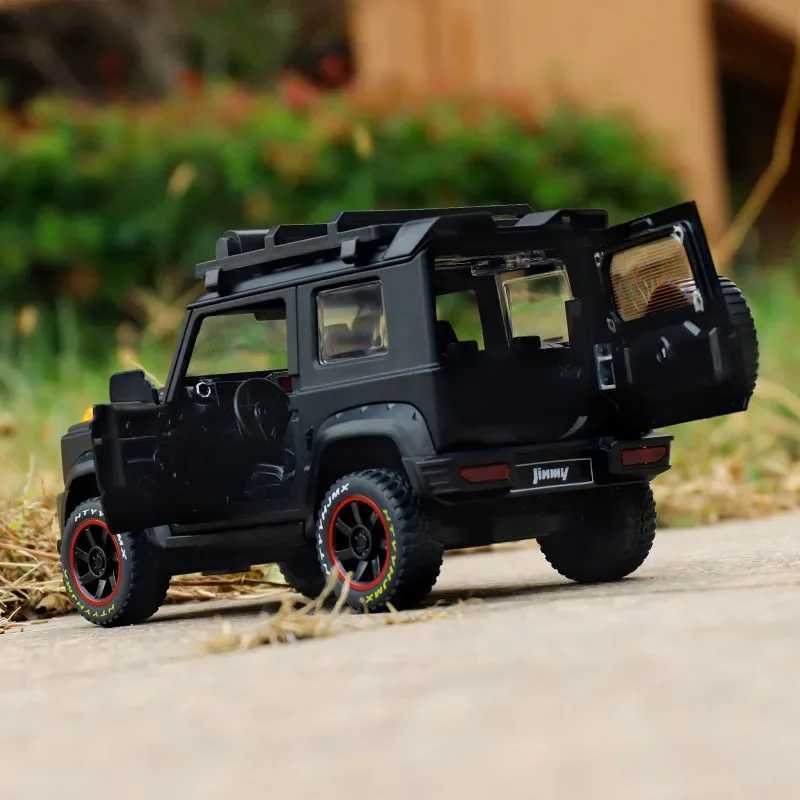 Diecast Model Cars 1 18 SUZUKI Jimny Alloy Car Model Diecasts Metal Toy Off-Road Vehicles Car Model High Simulation Sound and Light Childrens Gif-image-987495750