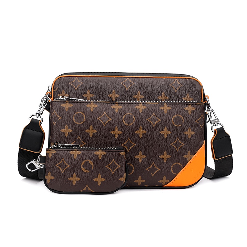 Designer bag men Messenger BAG Crossbody bags handbag 3pcs Trio Women classic luxury tote bags PURSE BACKPACK wallet embossed Leather shoulder ba-image-987502444