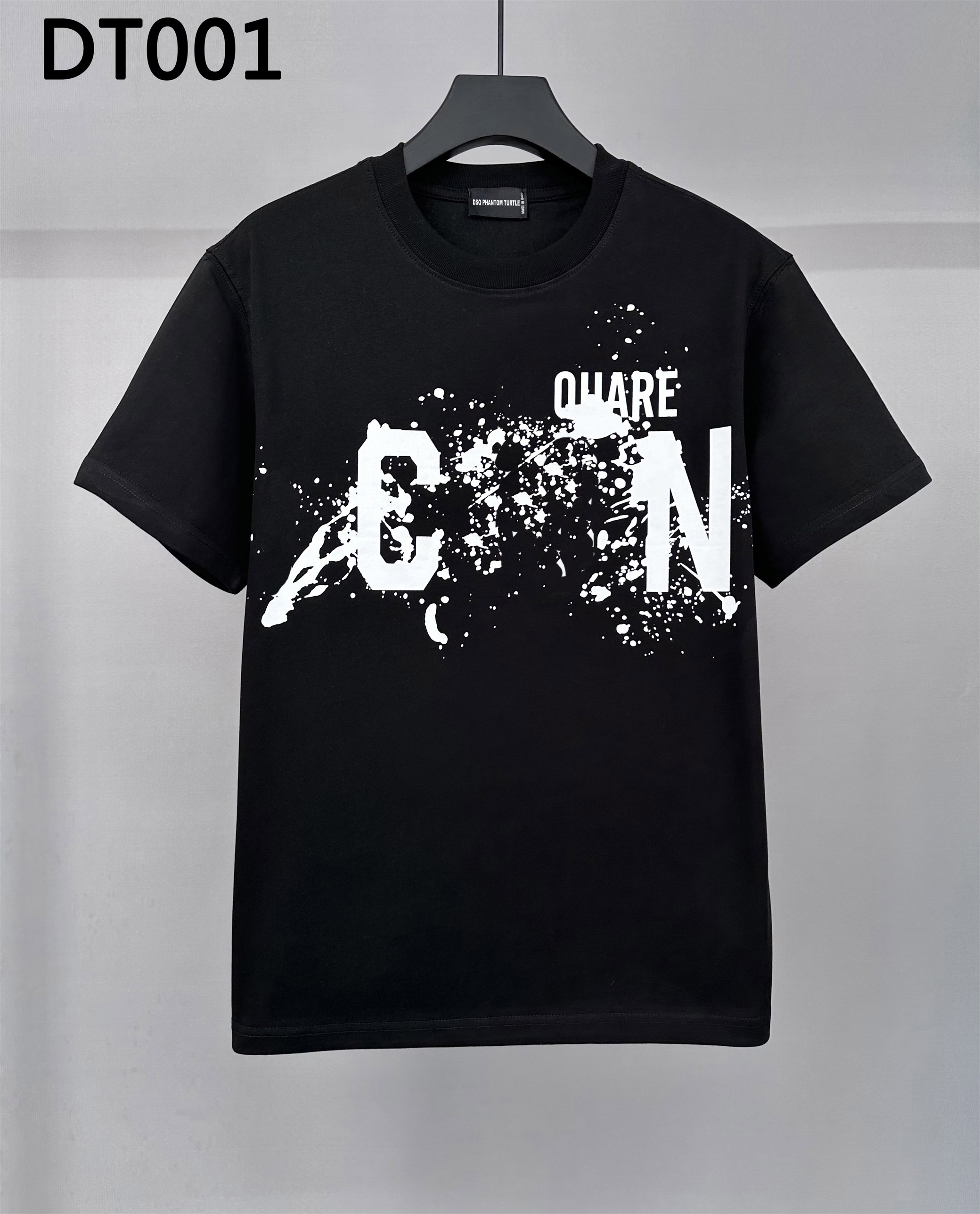 DSQ PHANTOM TURTLE Men's T-Shirts 2024 New Mens Designer T shirt Italy fashion Tshirts Summer T-shirt Male Soft and Comfortable 100% Cotton Top