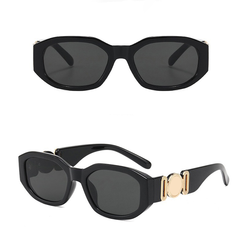 Women Sunglasses Men Designer Sun Glasses Polarized Eyewear Glasses 12 Color Optional UV400 Retro sunglasses diamond shaped metal large logo Good-image-987478149