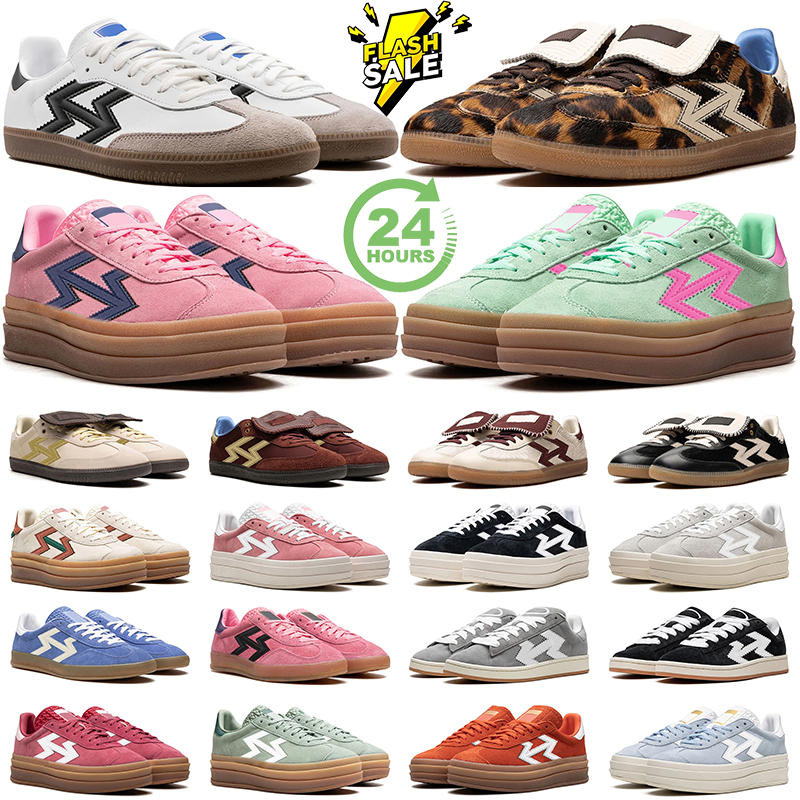 designer running shoes flat sneakers Black White Gum Grey Dark Green womens Pink Beige Brown mens trainer