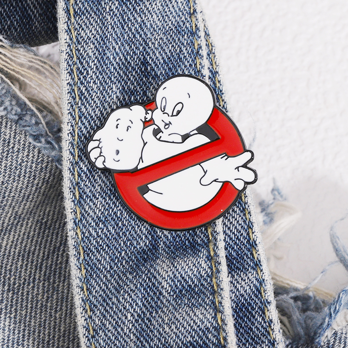 Halloween ghostbuster Cute Anime Movies Games Hard Enamel Pins Collect Metal Cartoon Brooch Backpack Hat Bag Collar Lapel Badges-image-988145276