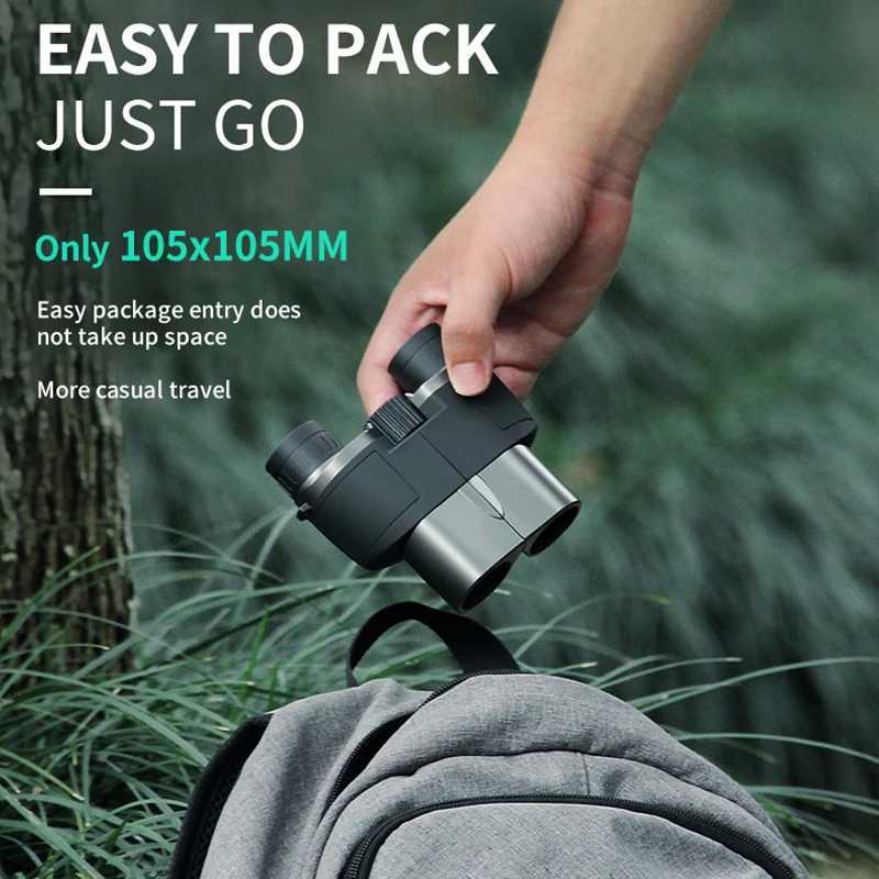 Telescopes Binoculars Telescope 10x25 HD Portable MINI IPX4 Waterproof FMC Coating Spyglass For Concert Hunting Travel Sports Competitions 246110-image-988280926