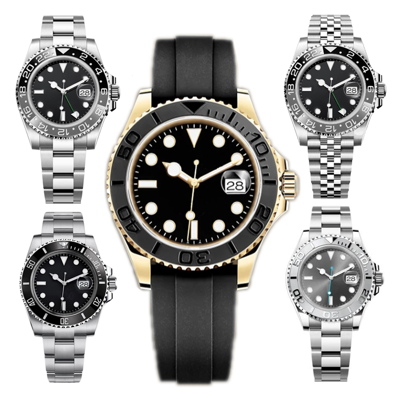 Watch High Quality Men&#039;s Watch Designer Mechanical Watch Luxury 007 2813 Automatic 40mm Ceramic Ring Watch 904L All Stainless Steel Watch aa-image-988451596