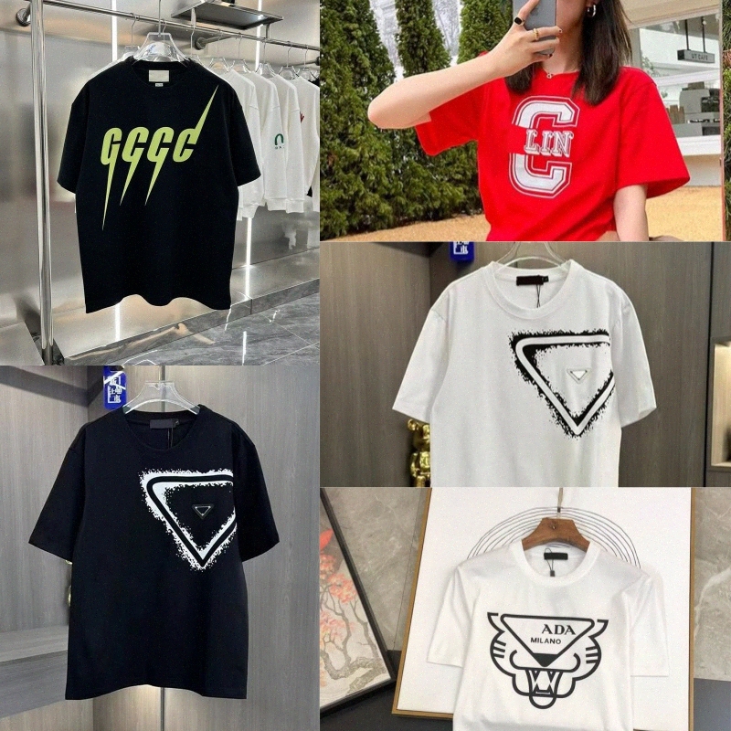 T Shirt Designer shirts Tshirts Tee For Men Womens Fashion tshirt With Letters Casual 100% Pure Cotton Summer Short Sleeve TOP QUALITY good-image-988812332
