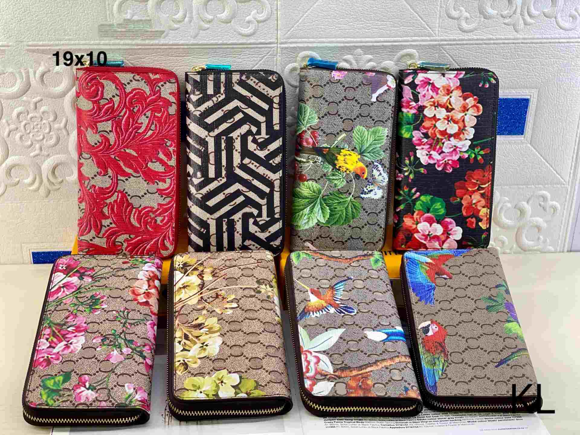 2024 Women's Fashion Luxury Designer Classic Leather Women's Purse Card Holder Men's Long purse Mobile Pocket Large capacity clutc-image-989062290