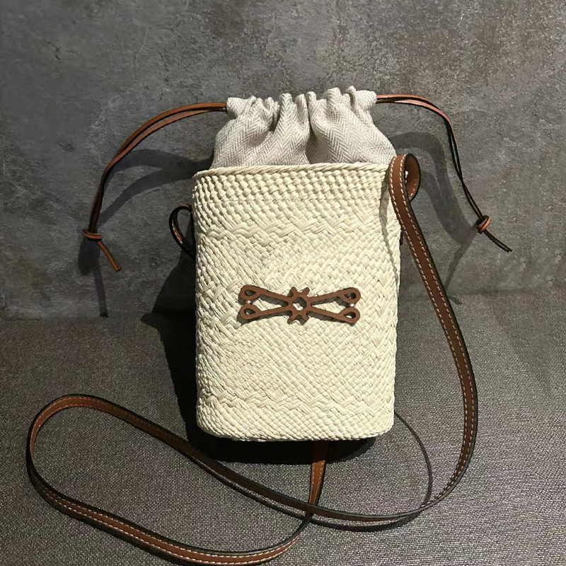 Straw Beach Bag Designer Womens Crossbody Bags Woven RAFFIA Lafite Grass Phone Bag Vacation Fashion Items Ladies Cross Body-image-950633791