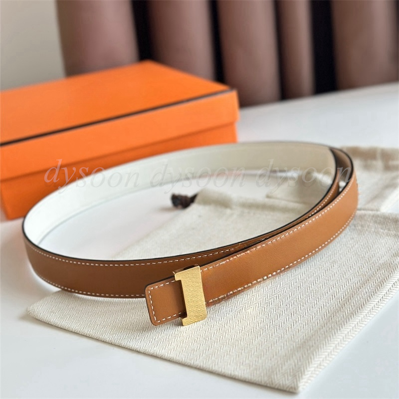 Premium Quality Women Belts Reversible Length 90cm-115cm Width 2.5cm With Box 26066-image-989454236