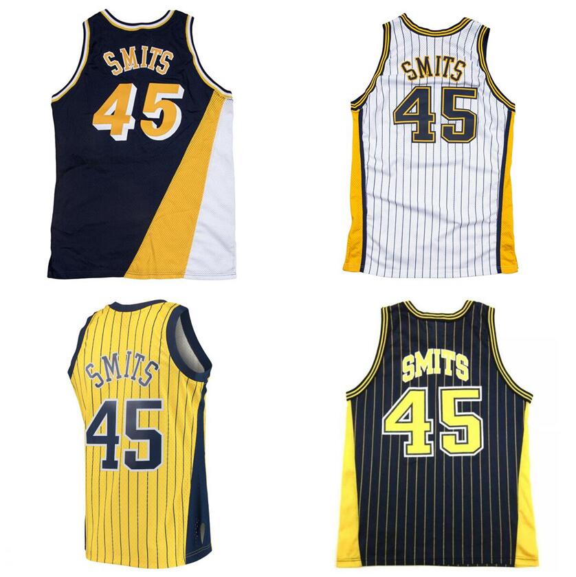 Rik Smits stitched Basketball Jerseys 1999-00 MN Hardwoods classic retro jersey Men youth women S-6XL