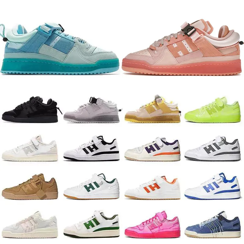 Designer Forum 84 low Bad Bunny Men Casual Shoes 84s Women Back to School Yoyogi Park Suede leather Easter Egg Low Brown White Royal Blue Designe-image-989409074