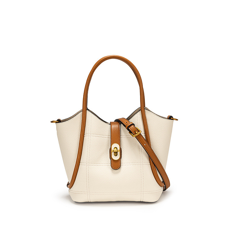 Luxury Handbags New Casual Bag Designer Bags Premium Genuine Leather Handbag Boston Pillow Bag Lock Buckle Bag Shoulder Crossbody Bag Fashion Ver-image-989579883