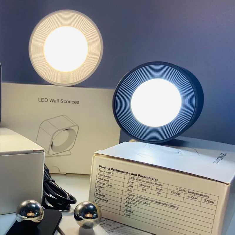 Outdoor Wall Lamps Modern Decoration Wall Lamp USB Charging LED Bedside Reading Light Living Room Lighting Touch Adjustment Remote Control Lights-image-989761856