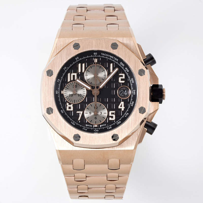 designer mens watch quartz watches 44mm stainless steel case rubber strap A luminescent P wrist strap dhgates watch Montre De Luxe watch chronogr-image-992214685