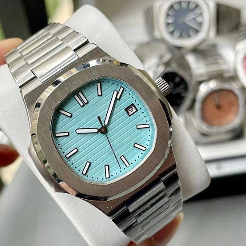 Luxury men's watch 40mm stainless steel strap with blue dial designer men's watch Automatic mechanical movement watch dhgates watch Mon