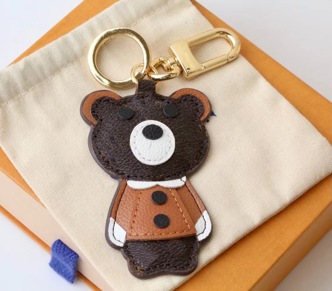 Keychains Lanyards brand Designer sundry pattern Keychain Fashion Purse Pendant Car Chain Bag Keyring Trinket Gifts with box