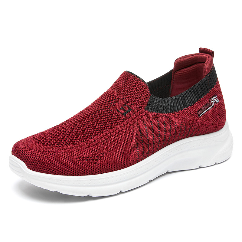 2026 Spring New Versatile Women's Shoes Solid Breathable Comfortable Suitable Fashion Running shoes Triple Black Free shipping 456