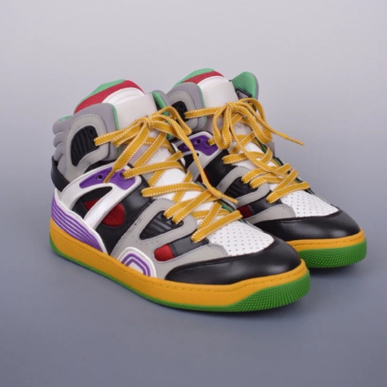 Designer Basket High Top Casual Sneakers Men and women leather platform Basketball Shoes Fashion rubber soles Top designer couple B30 sneakers-image-989960289