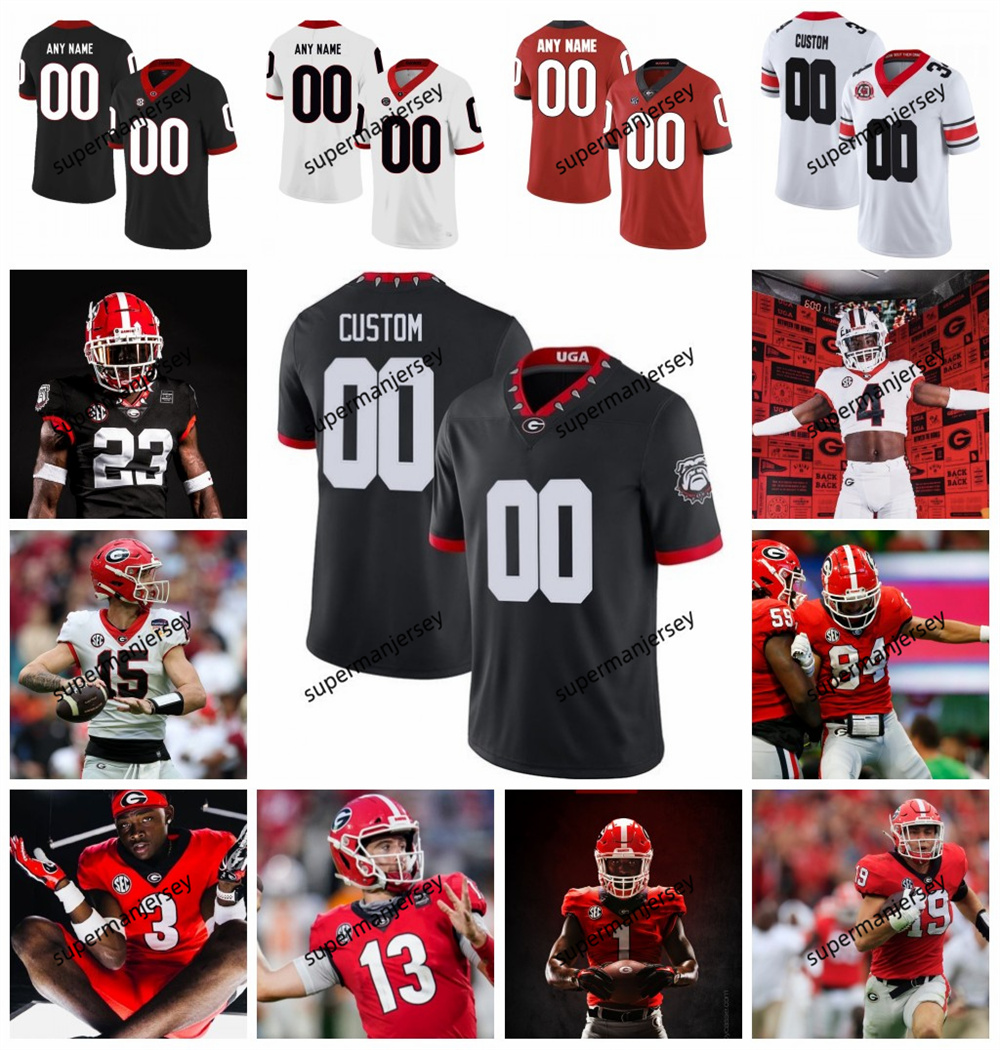 19 Brock Bowers Jerseys UGA College Playoff Football Jersey 22 Javon Bullard Jersey 15 Carson Beck 84 Ladd McConkey 5 Ringo 13 Stetson Bennett IV-image-990502362