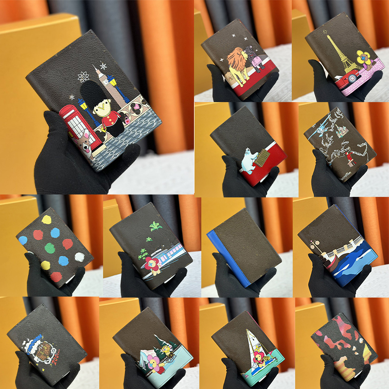 Luxury Designer Wallets Brand Card Holde Women Clutch Bags Classic Multi-Card Position Mens Short Wallet Ladies Coin Purses tom_bag-image-991016052