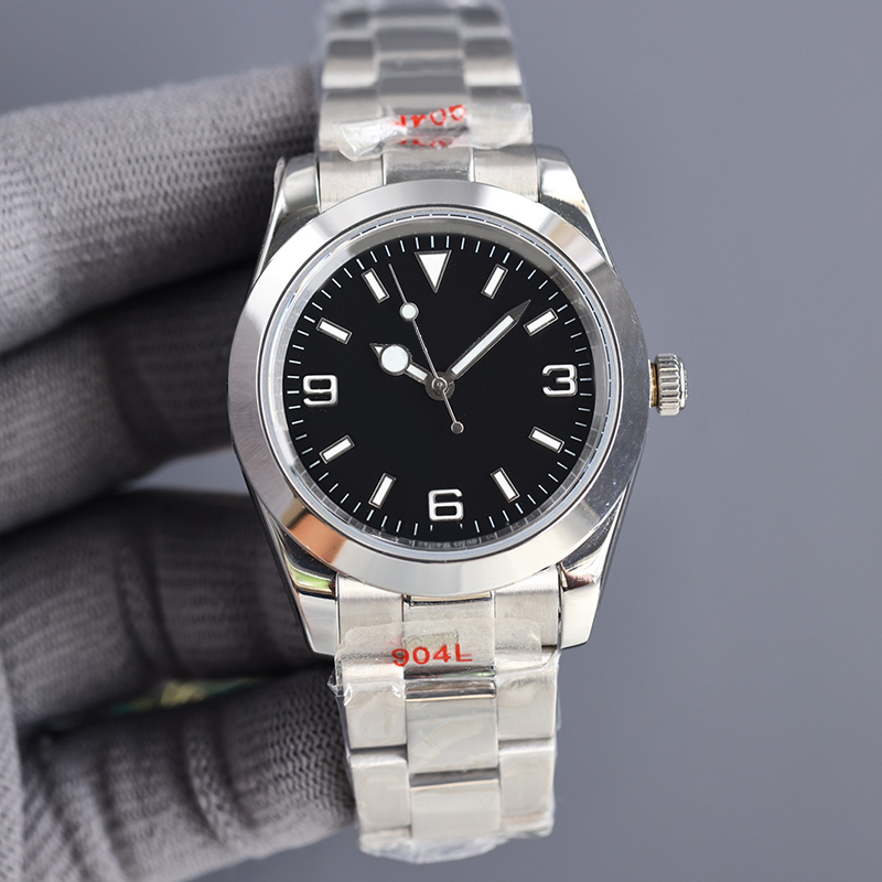 Montre pour hommes Designer 40mm automatique bracelet en acier inoxydable 904L saphir miroir résistant aux rayures étanche montres lumineuses mon