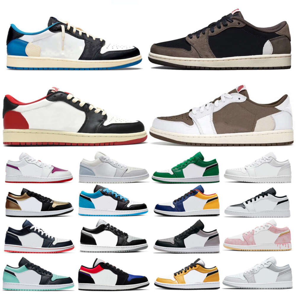 With Box Men Women Basketball Shoes Multi Pastel Reverse Wolf Grey Sail Black Phantom Unc Panda Mens Womens Trainer Sneaker Running Shoes-image-990874111