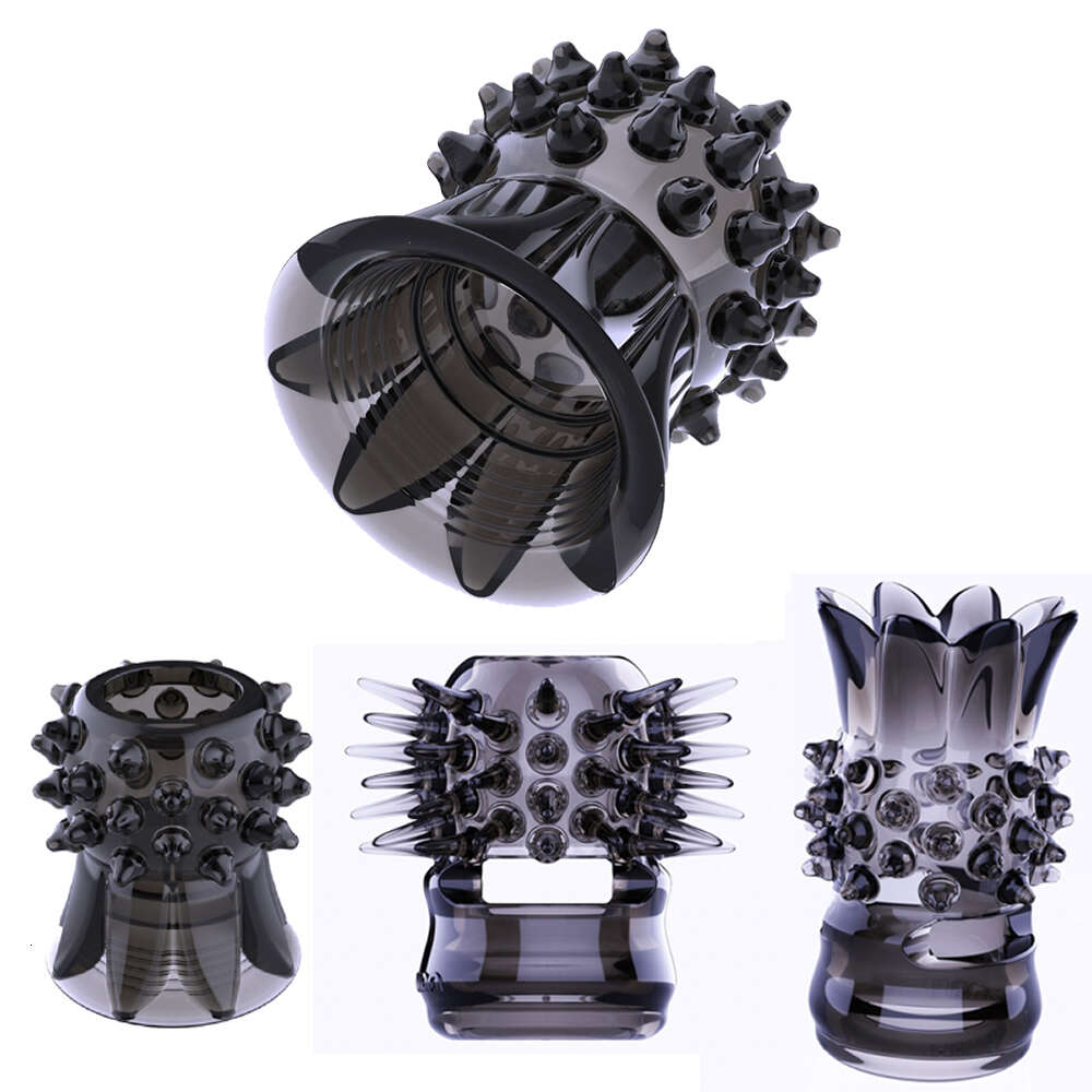 Sex Toy Massager Penis Foreskin Ring Cock Big Glans Exposed Enlargement Sleeve Toy for Men Chastity Cage Massage Shop-image-990872035