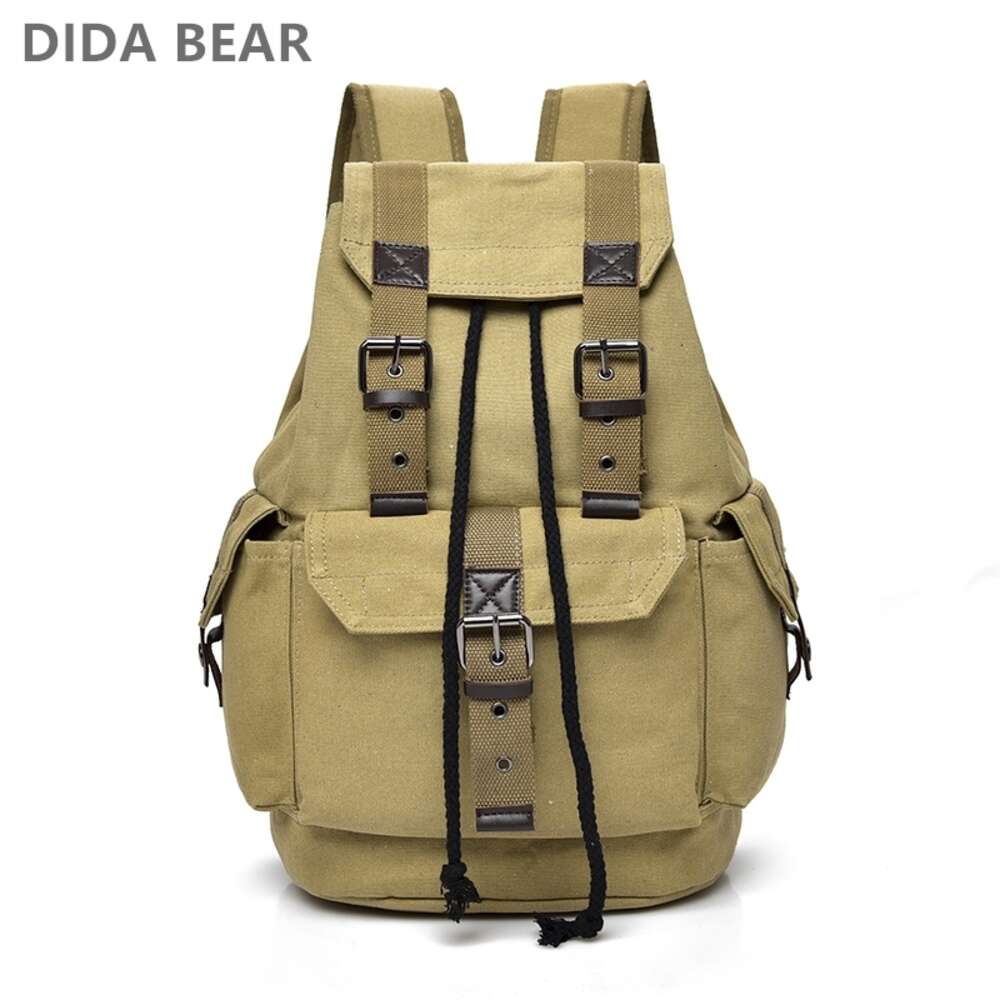 Backpack DIDABEAR Canvas Backpack Men outdoor Backpacks Large Male Mochilas Feminina Casual Schoolbag For Boys Travel Bag High Quality H6 Sports