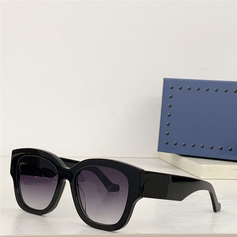 New fashion design cat eye shape square sunglasses 1550SK acetate plank frame simple and popular style versatile uv400 protection eyewear