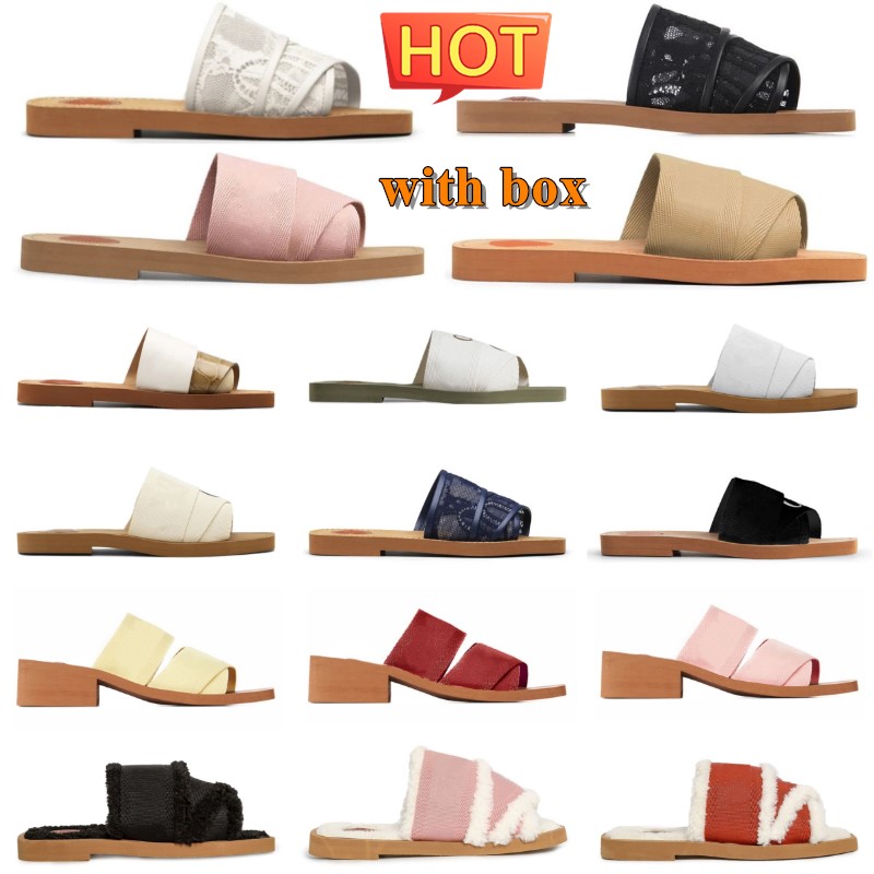 Designer Womens Sandals Slippers Slides Woman Woody Flat Mule youth girls Platform Home Slipper Summer Sandels Sliders Beach Shoes Flip Flops Clo-image-992164188