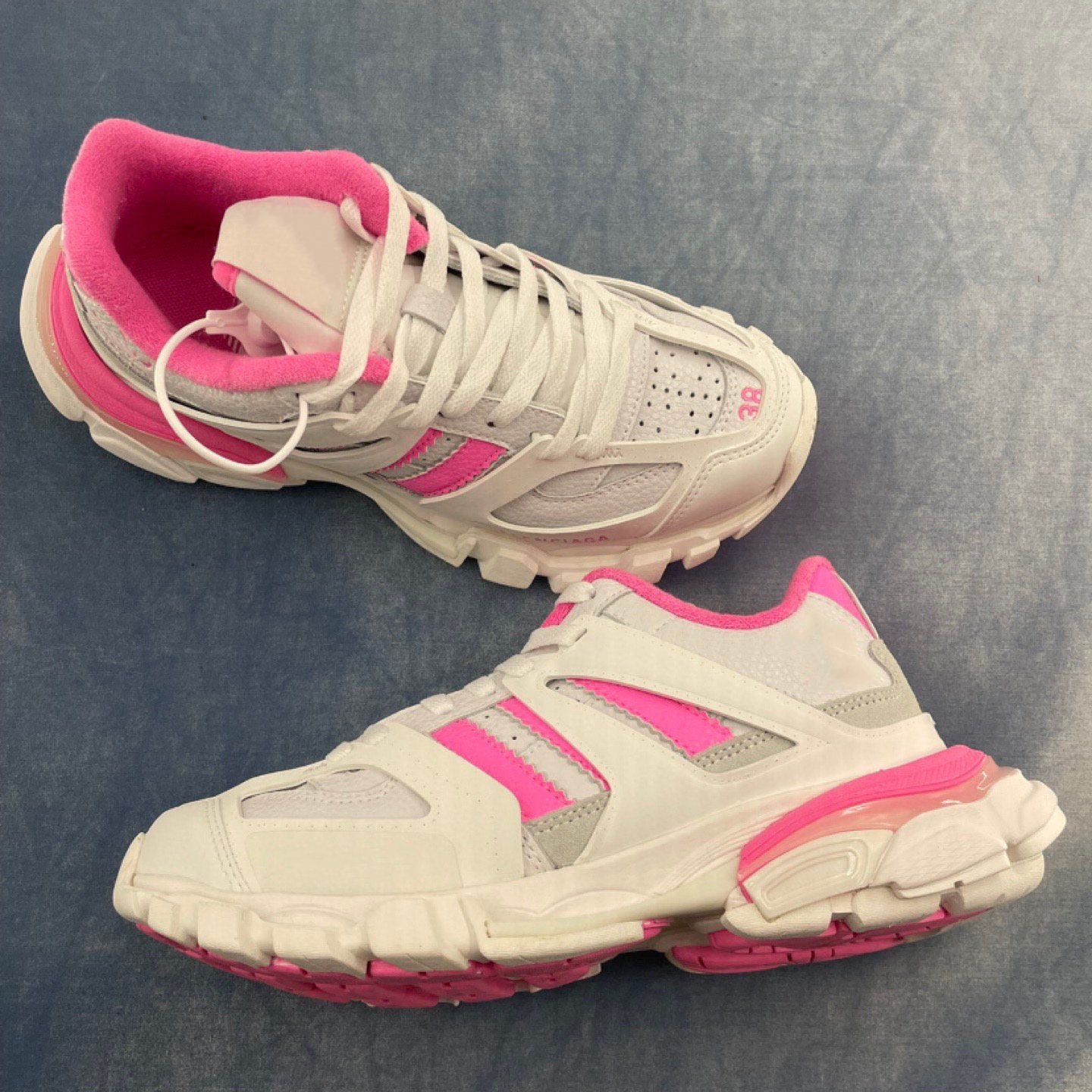 With Box Track Forum Trainers 3.0 Mens Casual Designer Shoes Paris Black White Pink Outsole 17FW Luxury Lighted Men Women Outdoor Running Trainer-image-992285948