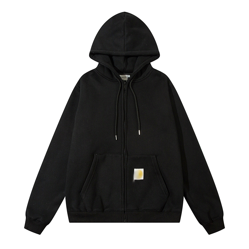Mens hoodie sweatshirt classic designer hoodie vintage style hip hop casual zipper hoodies-image-992237071