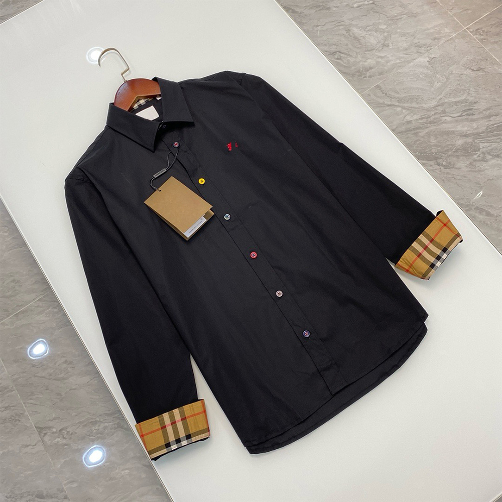 2024 Chemises pour hommes Fashion Casual Business Social and Cocktail Shirt Brand Printemps Automne Slimnming les plus à la mode Polo Men Summer