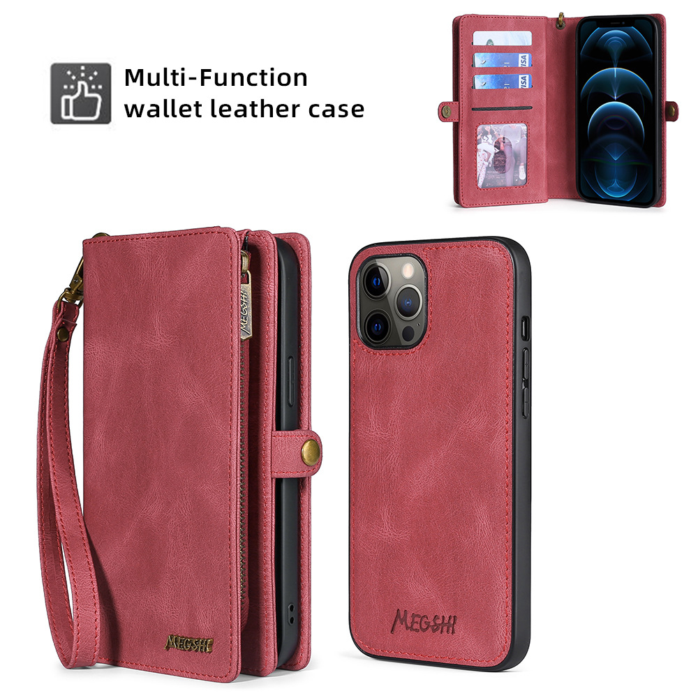 DHCP A 15 wallet holster Pink multi-function protection Pro Max plug-in card mobile phone case S22 Red 200pcs/lot-image-1105137522