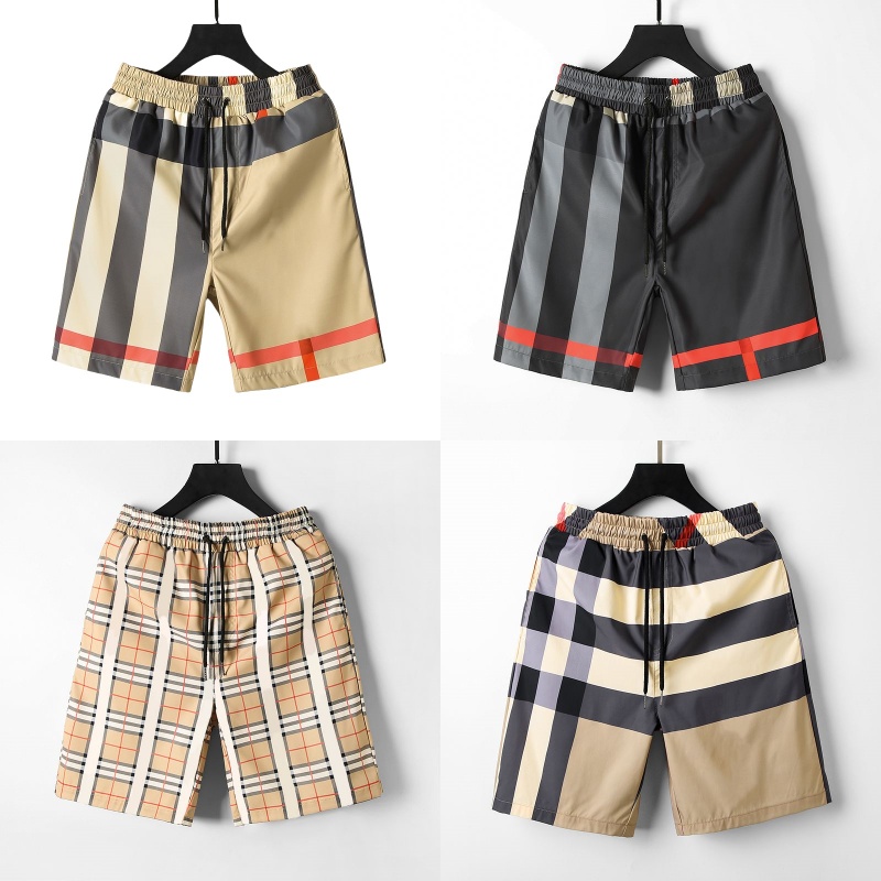 Womens Mens Shorts Designer Summer Beach Shorts Cotton Fashion Plaid Printed Drawstring Pants Relaxed Homme Casual Streetwear Sweatpants Asian Si-image-992607777