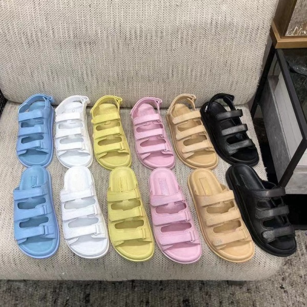Premium Quality Fashion Designer Men Women Sandals Platform Sandals Walker Slippers Shoes Size 35-41 26828 26982-image-992575735