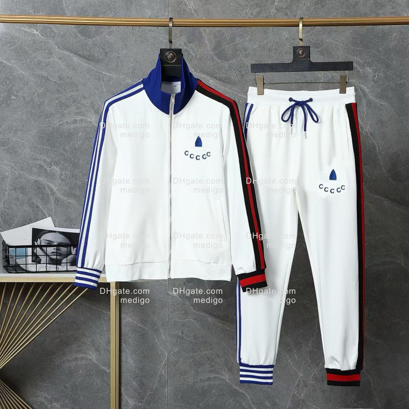 Designer Mens Tracksuits Hers Tracksuit Suit Men Designers Sweins SweetSume Window Breaker Man Vêtements Sweatshirt Pullover Casual Tennis Sport