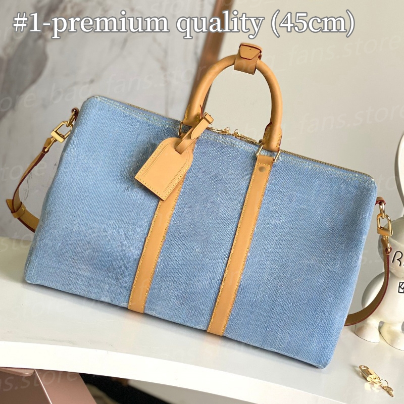 (go off picture not the description) 10A Premium Designer Denim Bags for Women Men Crossbody Bag Shoulder Bags with Big Capacity Totes for Travel-image-992624184