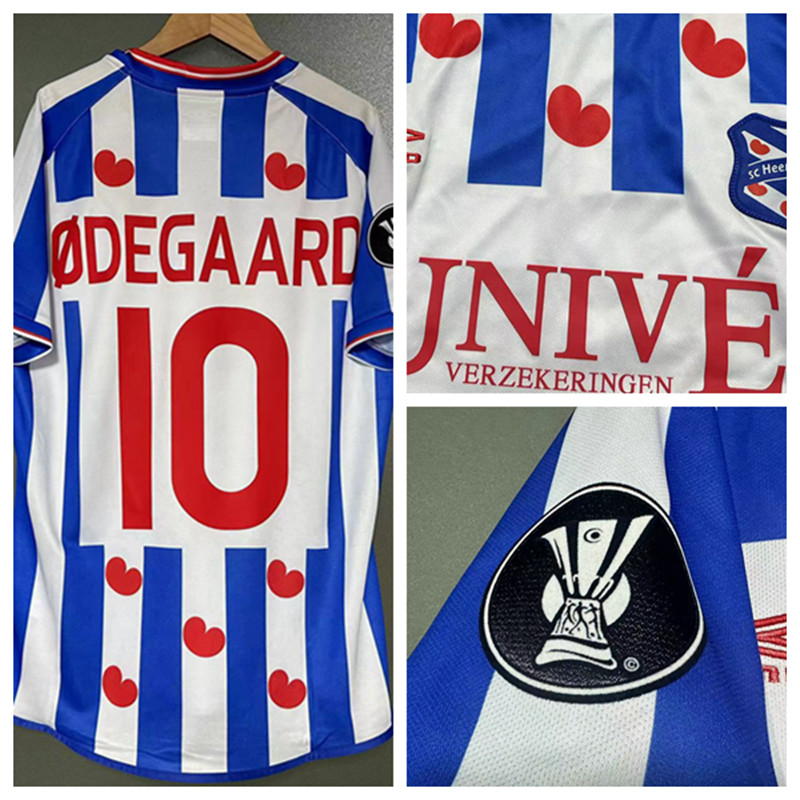 vintage classic 04/05 SC Heerenveen lHome Shirt Jersey Long and Short Sleeves Custom Name Number Patches Sponsor-image-992389079