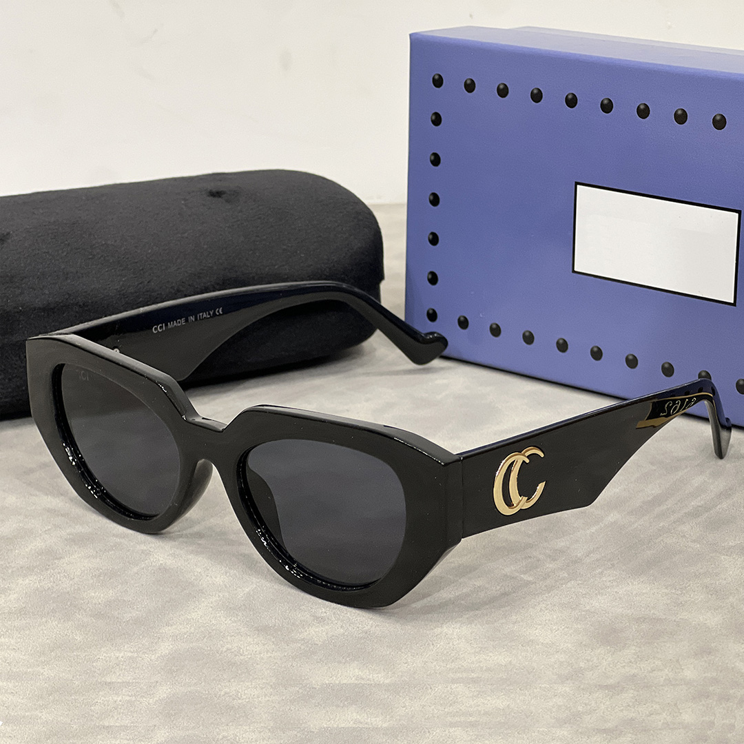 Designer sunglasses sunglasses for women luxury sunglasses letter UV400 Shield design temperament versatile style beach travel wear sunglasses gi-image-890369646