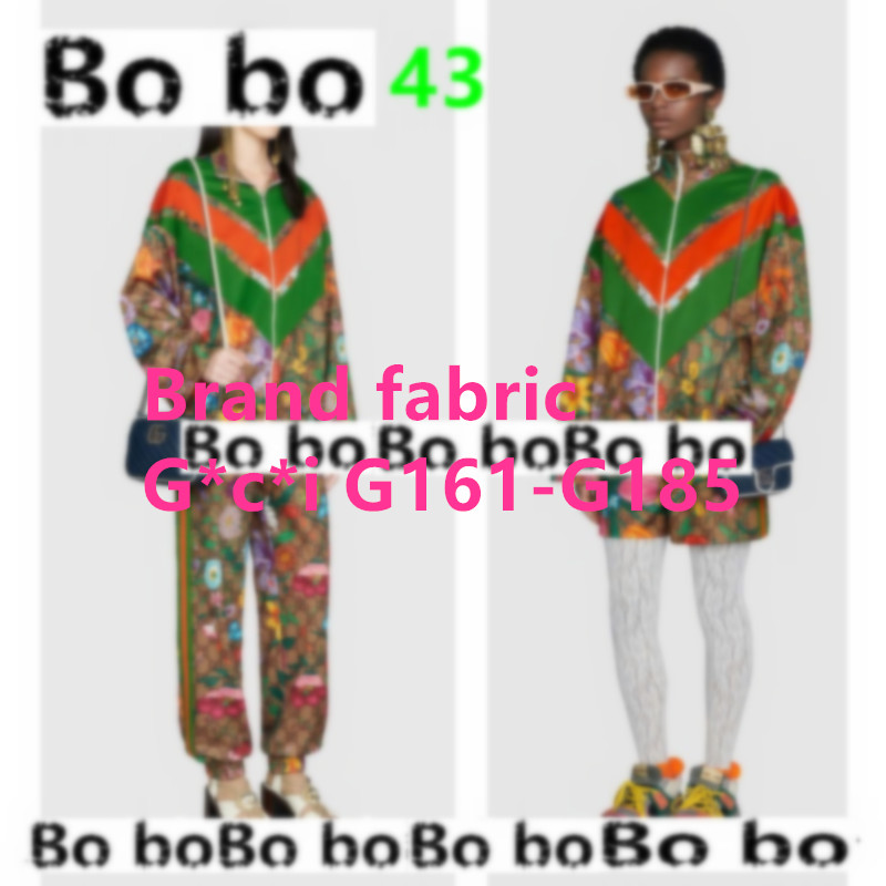 Brand jacquard G161-185 fabric dress coat Home DIY fabric Polyester Suit home shirt DIY designer fabric-image-920855992