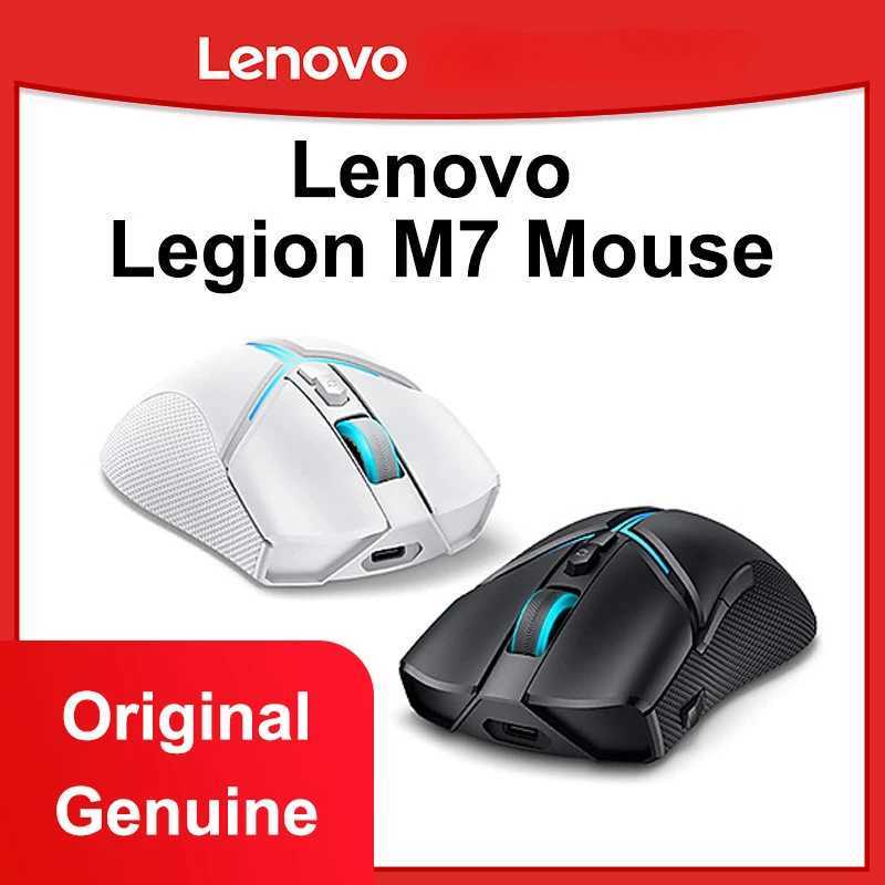 Mice Lenovo Legion M7 Esports Mouse Optical Fretting Dual Zone RGB Super Wheel Dual Mode Roller 26000 DPI 650IPS 2.4G Bluetooth 5.0* S2462202-image-993485532
