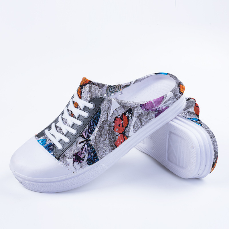 2024 Garden d'été pour hommes et femmes couples de pantoufles de plage extérieure motif clair Chine-Chic Home Casual Chaussures