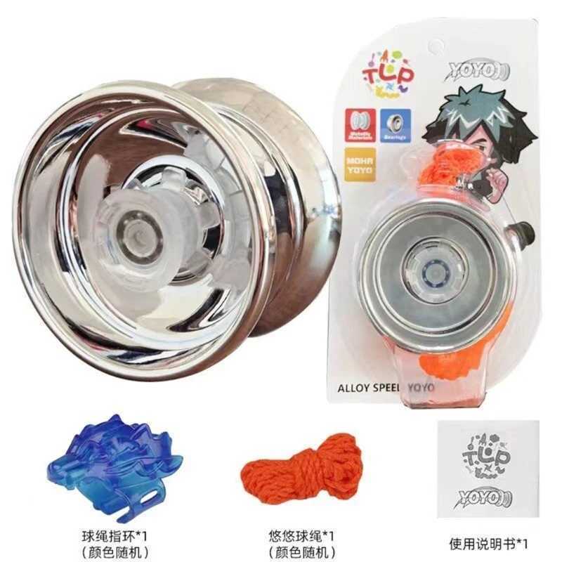 Yoyo Professional Yo Ball LED Yoyo Ball Toy Easy Return Metal Yoyos Kids Favor-image-993500044