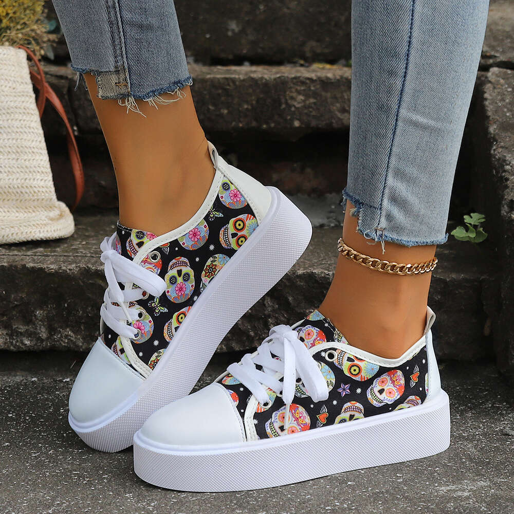 Women's 2023 New Spring Autumn Fashion, Casual, Versatile, Sports in Large Sized, Colorful, and Small White Shoes