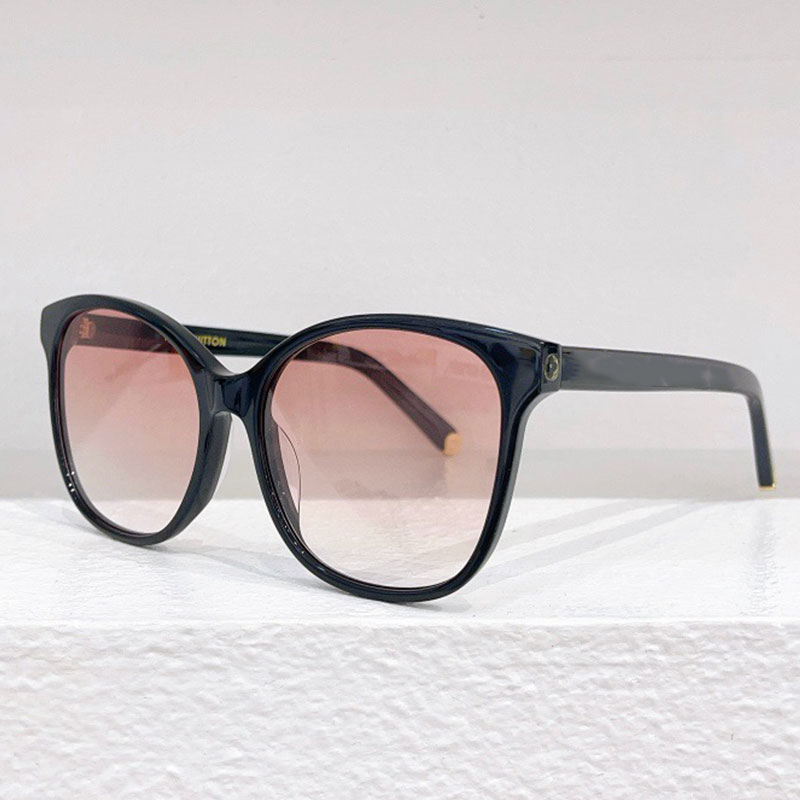 Lunettes de soleil de la mode Cat Eye 1657 Femmes des yeux pour chats verres extérieurs Lunettes de soleil clair polarisés