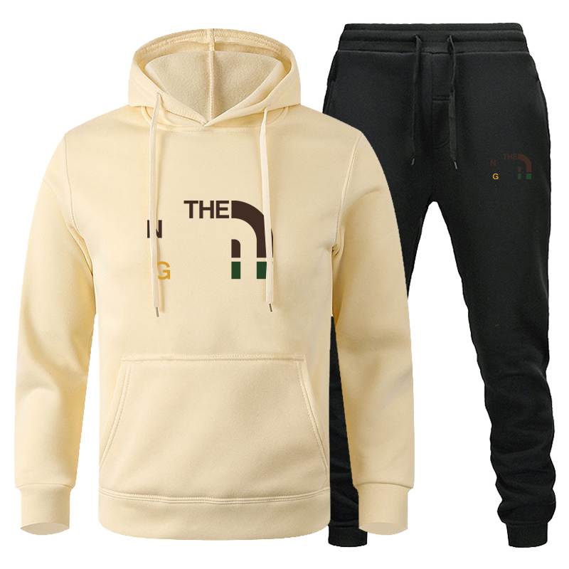 Black tracksuit mens hoodie tracksuit running basketball sportswear designer hoodie mens hoodies and pants loose tech men women long sleeve suit9E1U