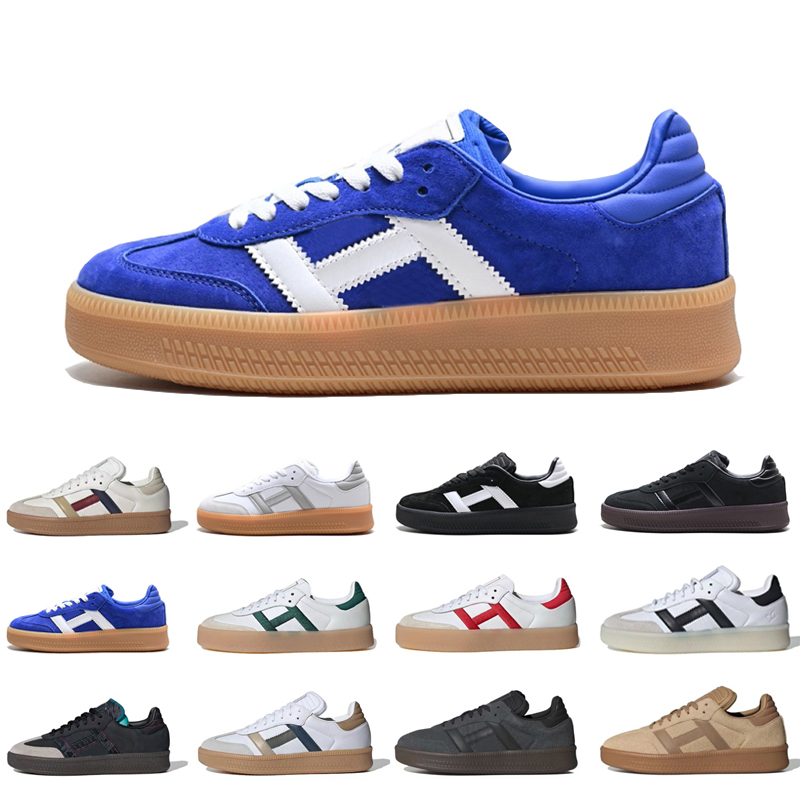 2024 Designer Xlg Platform Chaussures décontractées blanc gris noir gum rose rose bleu magie beige hommes femmes entraîneurs de mode de sport d'e