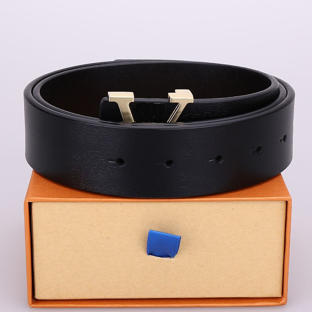 designers Fashion Calm Belt men 2024 Leather Womens Waistband Black Brown Cowhide Belts Women Classic Casual cinturones de diseno 105cm 125cm