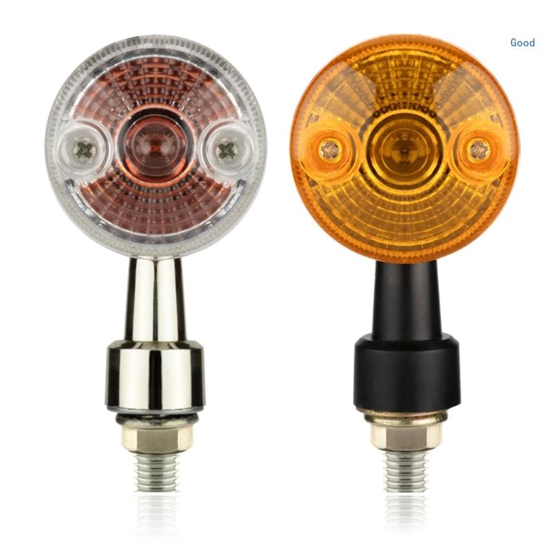 2026 New Signal Lights Vintage Round Turn Lamp Amber Flashers For Gn/Cg125 Replacement Motorcycle Accessories Free Shipping