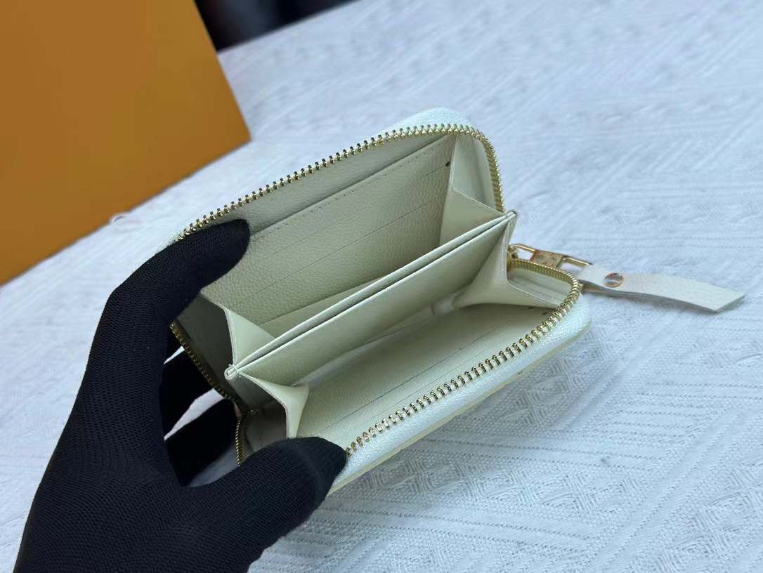 High Quality Women purse Top Starlight with box Fashion Genuine Leather All-match ladies single zipper Classic purses leather wallets Womens wall